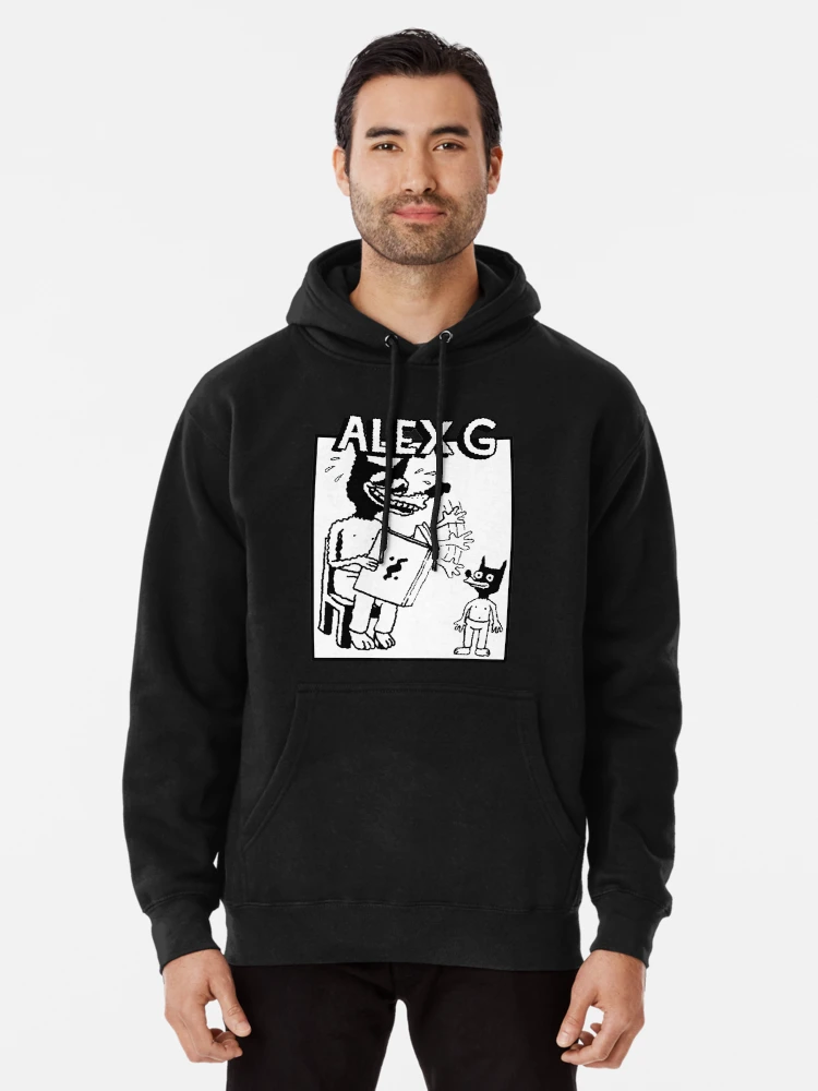 (Sandy) Alex G Storytelling logo Essential Pullover Hoodie-Alex G Hoodies